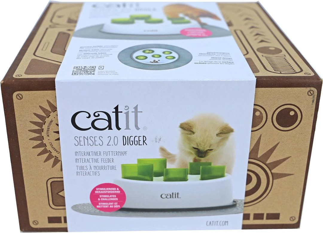 Catit Senses 2.0 Voerbak Digger 3 Catit Senses 2.0 Voerbak Digger - Afbeelding 3