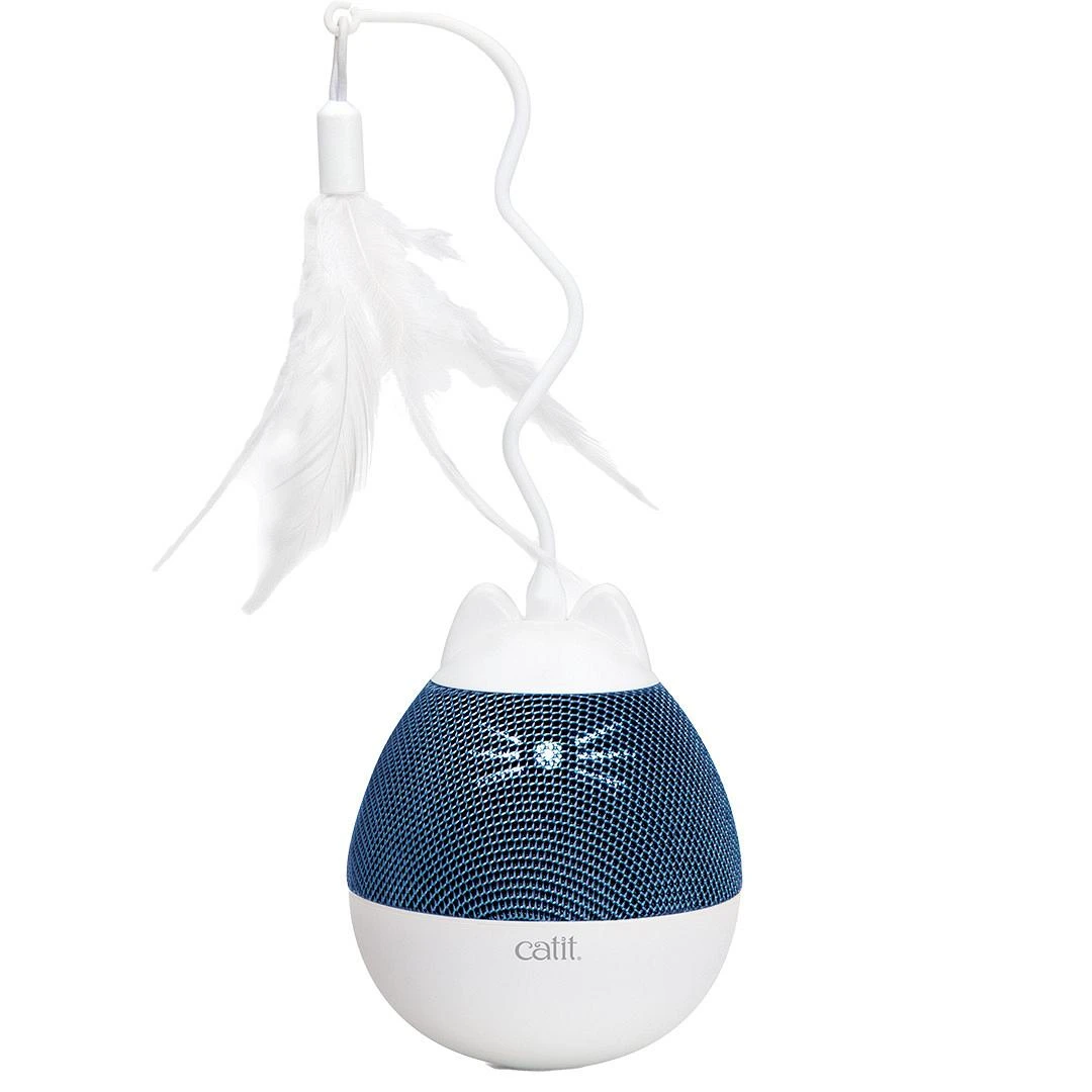 Catit Pixi Spinner Wit/Blauw 1 Catit Pixi Spinner Wit/Blauw