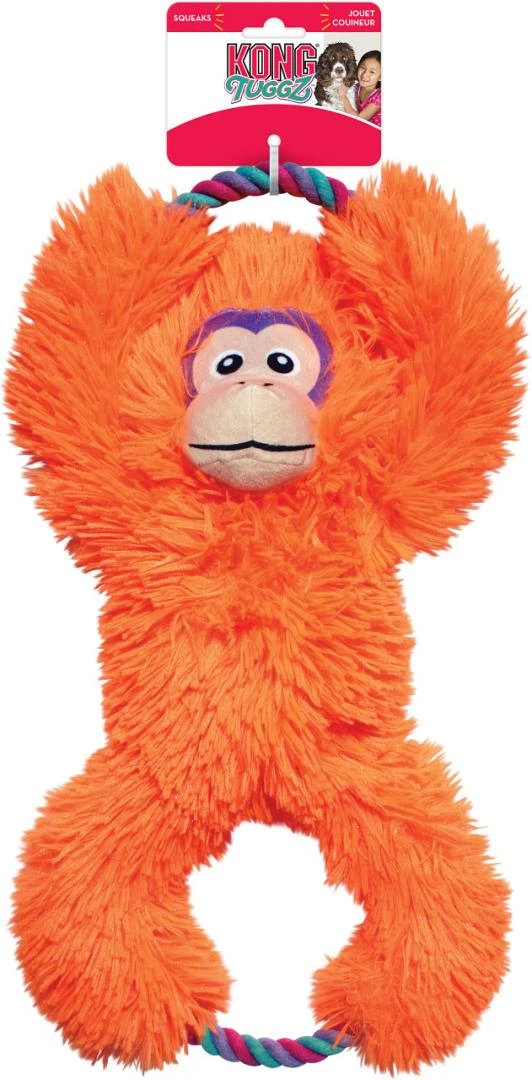 Kong Tuggz Monkey Oranje XL 2 Kong Tuggz Monkey Oranje XL - Afbeelding 2