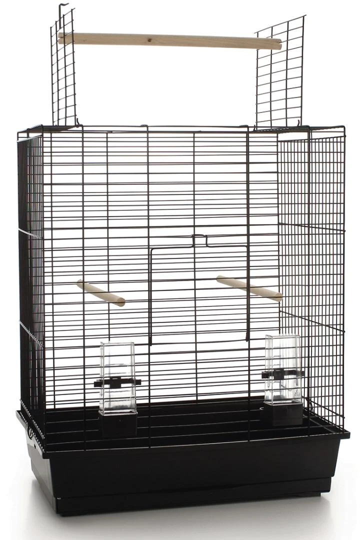 Beeztees Vogelkooi Big Ara Open Zwart 1 Beeztees Vogelkooi Big Ara Open Zwart