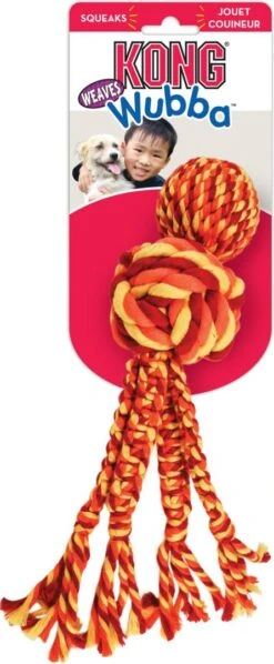 Kong Wubba Weaves Rope Assorti -Beste Dierenwinkel 0205784 a