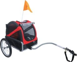 DoggyRide Hondenfietskar Mini 20 Rood/Zwart