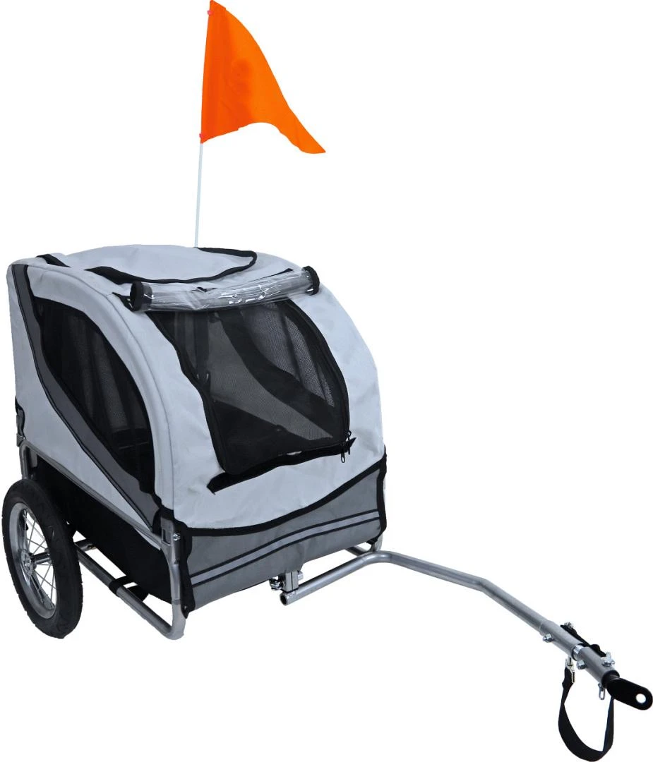 Boon Hondenfietskar Runner 1 Lichtgrijs/Anthraciet 1 Boon Hondenfietskar Runner 1 Lichtgrijs/Anthraciet