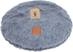 Boony Est. 1941 Ligkussen Rond Badger Grey 45 Cm