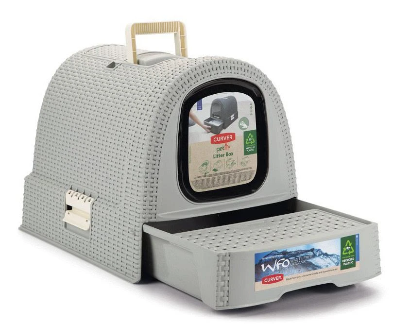 Curver Kattenbak Grijs 1 Curver Kattenbak Grijs