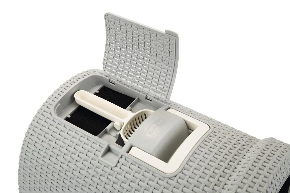 Curver Kattenbak Grijs 2 Curver Kattenbak Grijs - Afbeelding 2