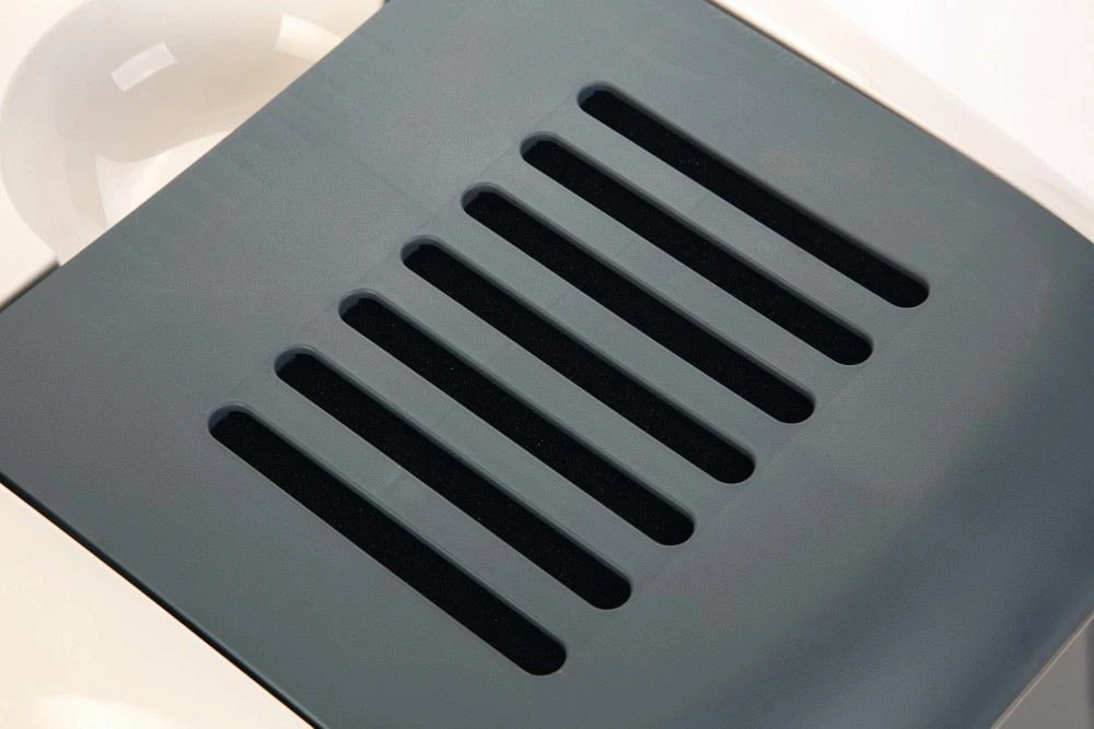 Savic Kattenbak Nestor Blauw/wit 3 Savic Kattenbak Nestor Blauw/wit - Afbeelding 3