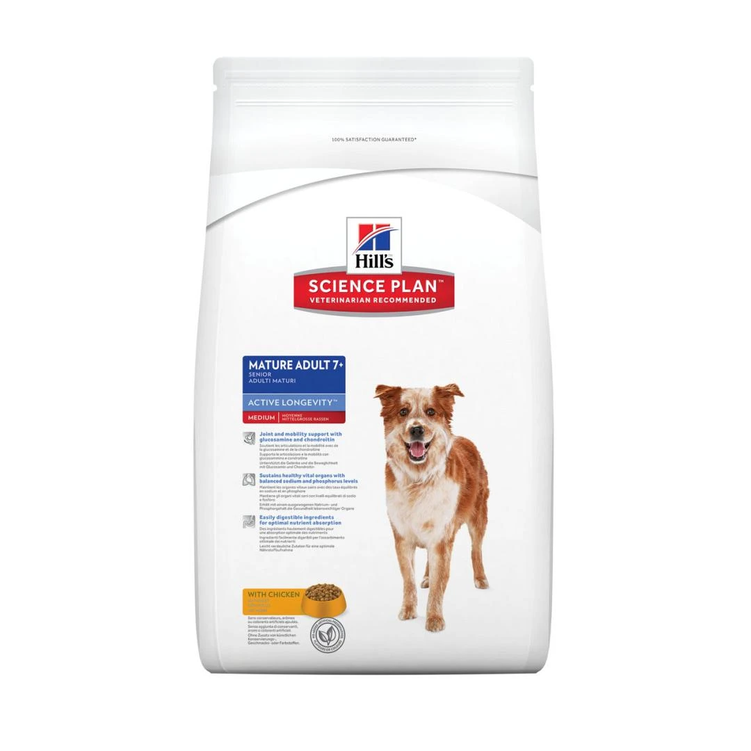 Hill's Science Plan Mature Adult Medium Kip 12 Kg 2 Hill's Science Plan Mature Adult Medium Kip 12 Kg - Afbeelding 2