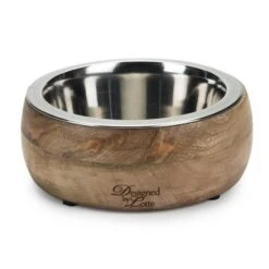 Designed By Lotte Voer-en Drinkbak Mandira Bruin