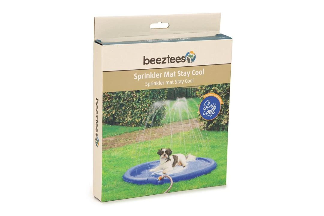Beeztees Sprinklermat Stay Cool Blauw 100 Cm 2 Beeztees Sprinklermat Stay Cool Blauw 100 Cm - Afbeelding 2