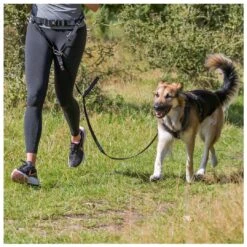 Trixie Hardloopriem Zwart/Grafiet -Beste Dierenwinkel 12766 2