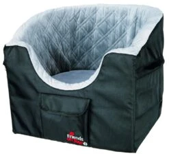 TRIXIE Autozitje Zwart/grijs