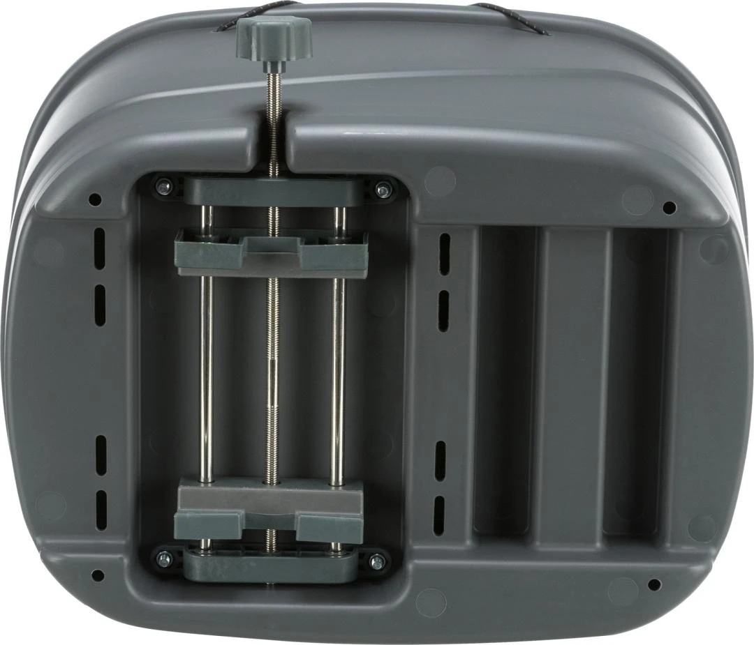 TRIXIE Fietsmand Voor Bagagedrager Grijs 3 TRIXIE Fietsmand Voor Bagagedrager Grijs - Afbeelding 3