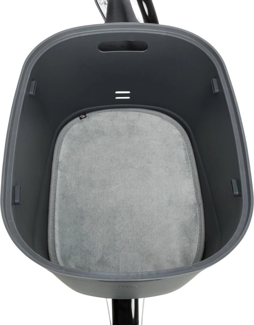 TRIXIE Fietsmand Voor Bagagedrager Grijs 4 TRIXIE Fietsmand Voor Bagagedrager Grijs - Afbeelding 4