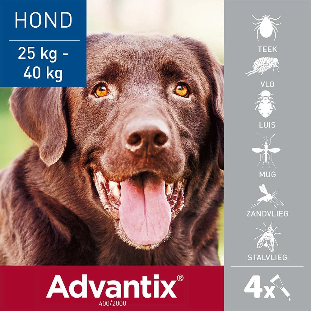 Advantix 400 4 Pipetten 2 Advantix 400 4 Pipetten - Afbeelding 2