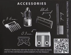 Moser Trimmer REX Mini 5 Moser Trimmer REX Mini -Beste Dierenwinkel 4015110034933 onderkant LR