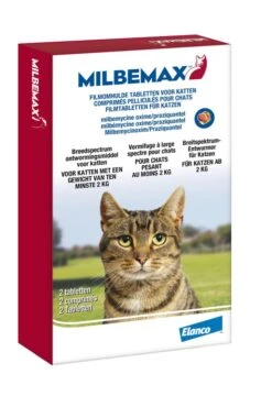 Nieuwkomers 9 Milbemax Tabletten Kat 2 - 8 Kg 2 St