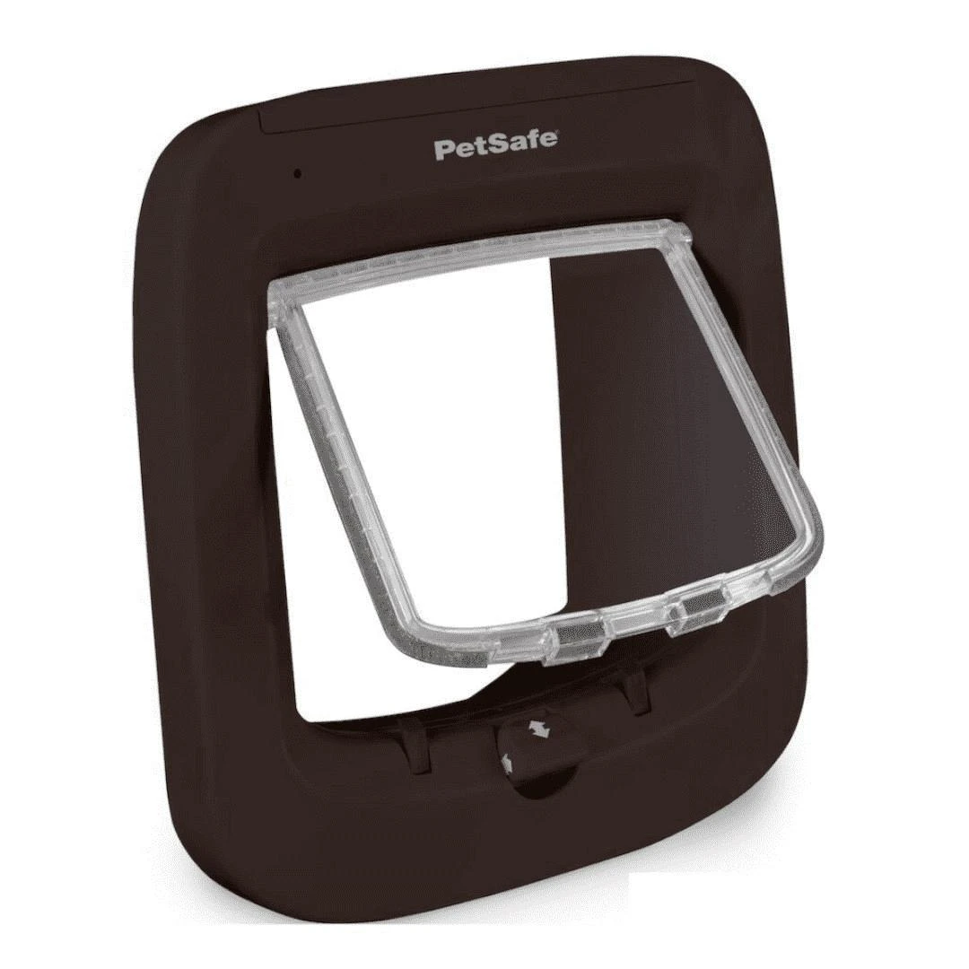 PetSafe Microchip Kattenluik Cat Flap Bruin 2 PetSafe Microchip Kattenluik Cat Flap Bruin - Afbeelding 2