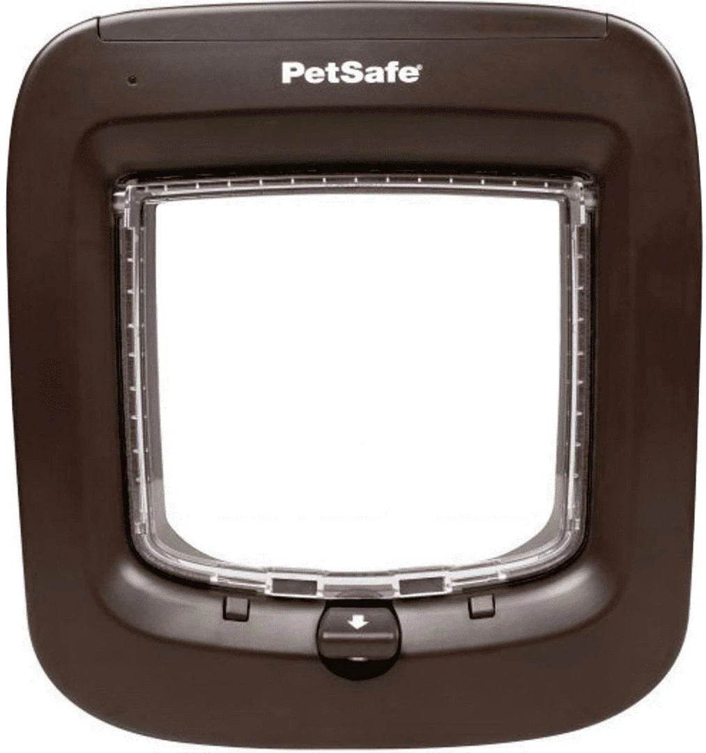PetSafe Microchip Kattenluik Cat Flap Bruin 1 PetSafe Microchip Kattenluik Cat Flap Bruin