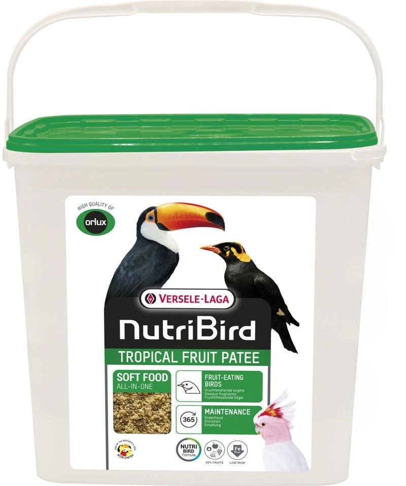 Versele-Laga NutriBird Tropical Fruit Patee 5 Kg 1 Versele-Laga NutriBird Tropical Fruit Patee 5 Kg