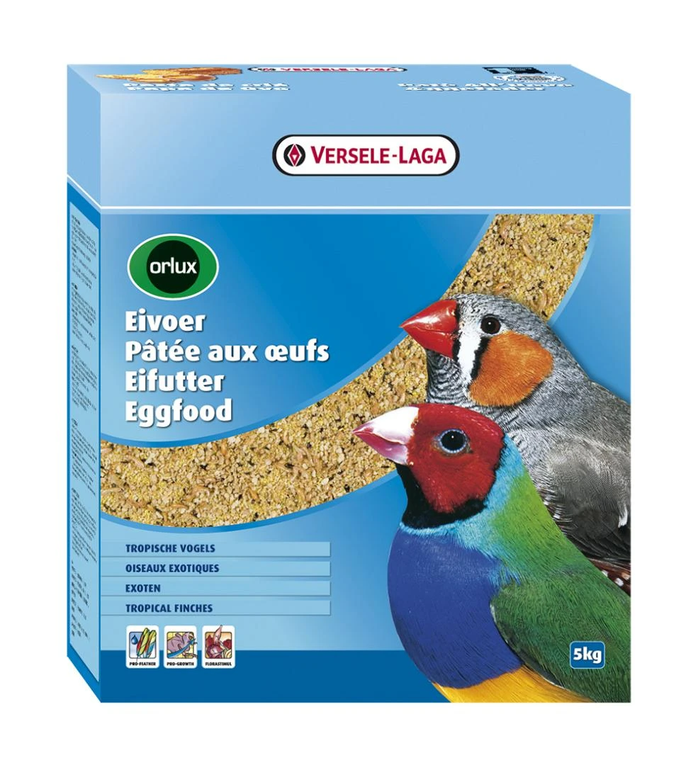 Versele-Laga Orlux Eivoer Droog Tropische Vogels 5 Kg 1 Versele-Laga Orlux Eivoer Droog Tropische Vogels 5 Kg