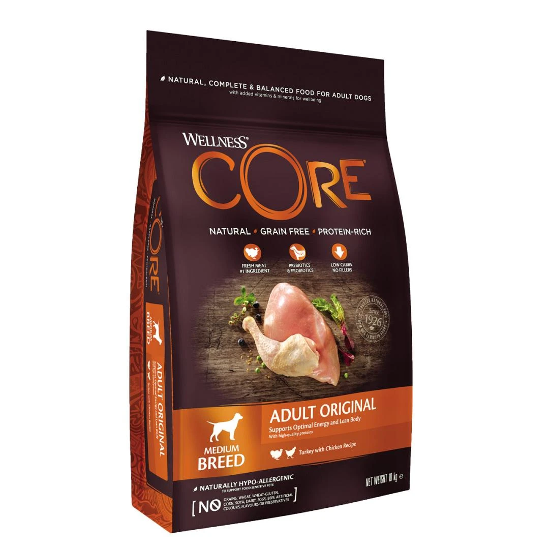 Wellness CORE Hondenvoer Original 10 Kg 1 Wellness CORE Hondenvoer Original 10 Kg