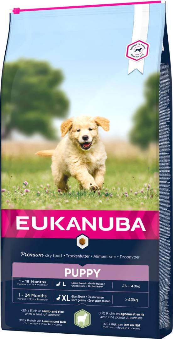 Eukanuba Hondenvoer Puppy Large Lamb & Rice 12 Kg 2 Eukanuba Hondenvoer Puppy Large Lamb & Rice 12 Kg - Afbeelding 2