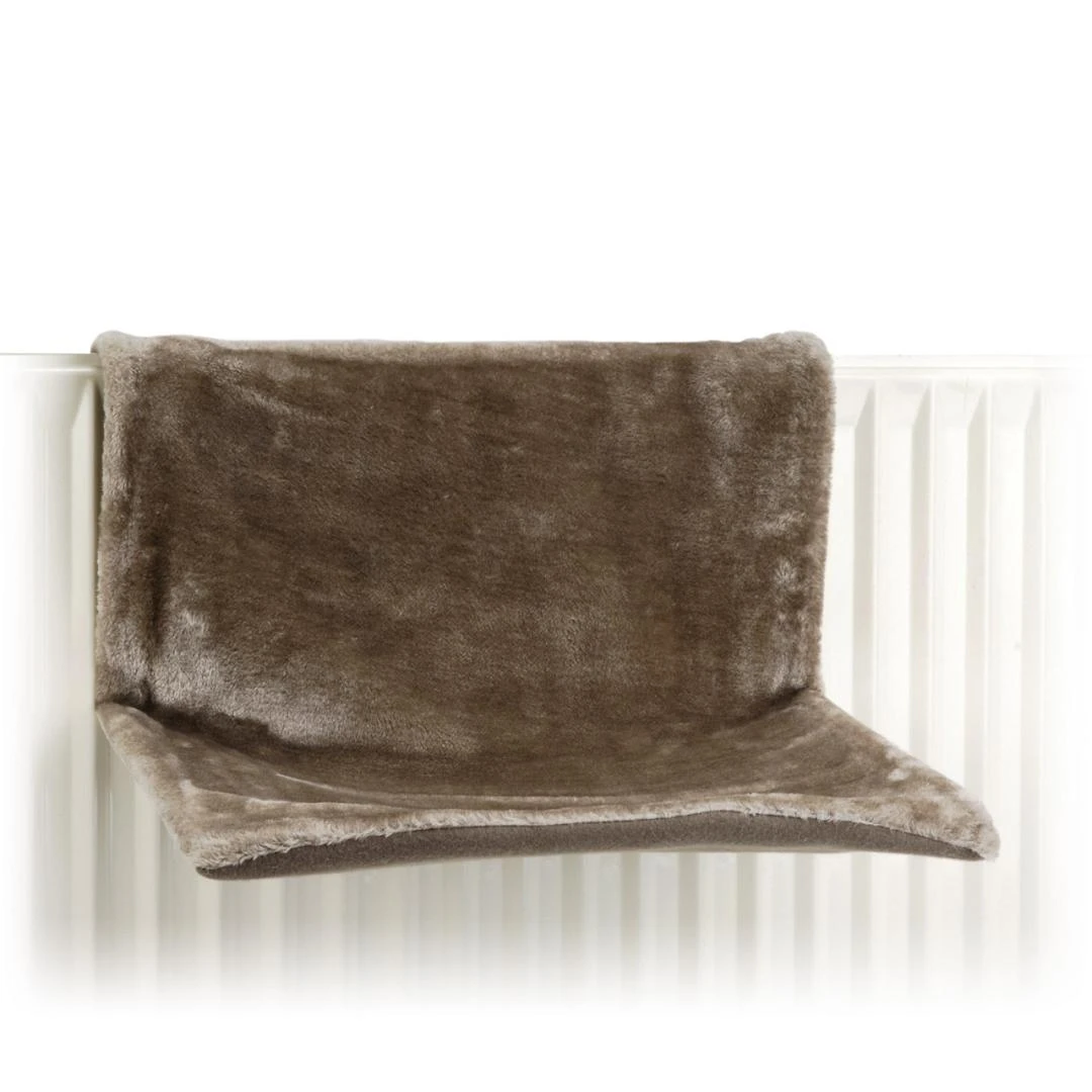 Beeztees Radiatorhangmat Sleepy Grijs 1 Beeztees Radiatorhangmat Sleepy Grijs