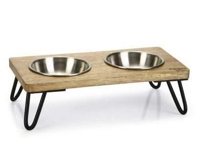 Designed By Lotte Voer- En Drinkbak Linga Bruin 1 Designed By Lotte Voer- En Drinkbak Linga Bruin