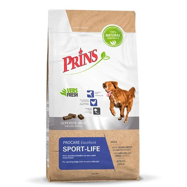 Prins Hondenvoer ProCare Sport-Life Excellent 20 Kg 1 Prins Hondenvoer ProCare Sport-Life Excellent 20 Kg