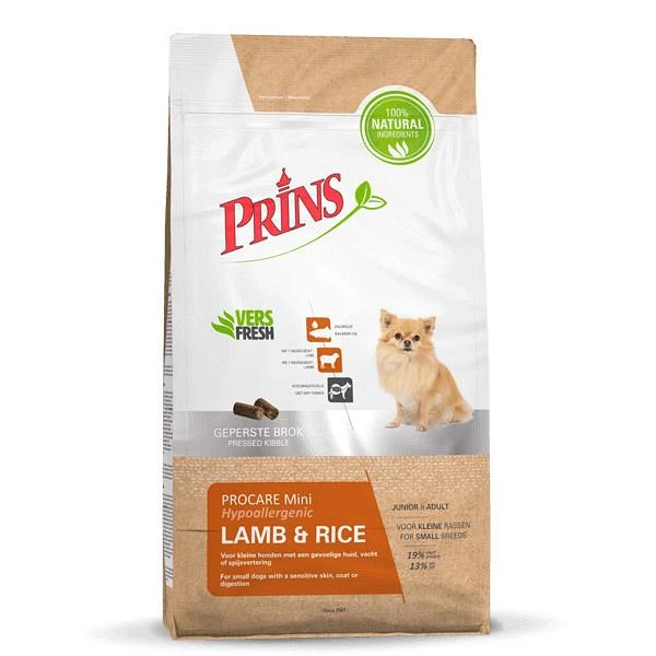 Prins Hondenvoer ProCare Mini Lamb/ Rice Hypoallergenic 15 Kg 1 Prins Hondenvoer ProCare Mini Lamb/ Rice Hypoallergenic 15 Kg