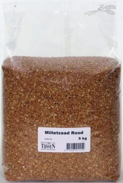 Milletzaad Rood 5 Kg 5 Milletzaad Rood 5 Kg -Beste Dierenwinkel 8715207911159 1