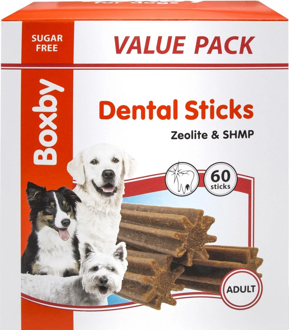 Proline Boxby Dental Sticks Medium 60 St 1 Proline Boxby Dental Sticks Medium 60 St