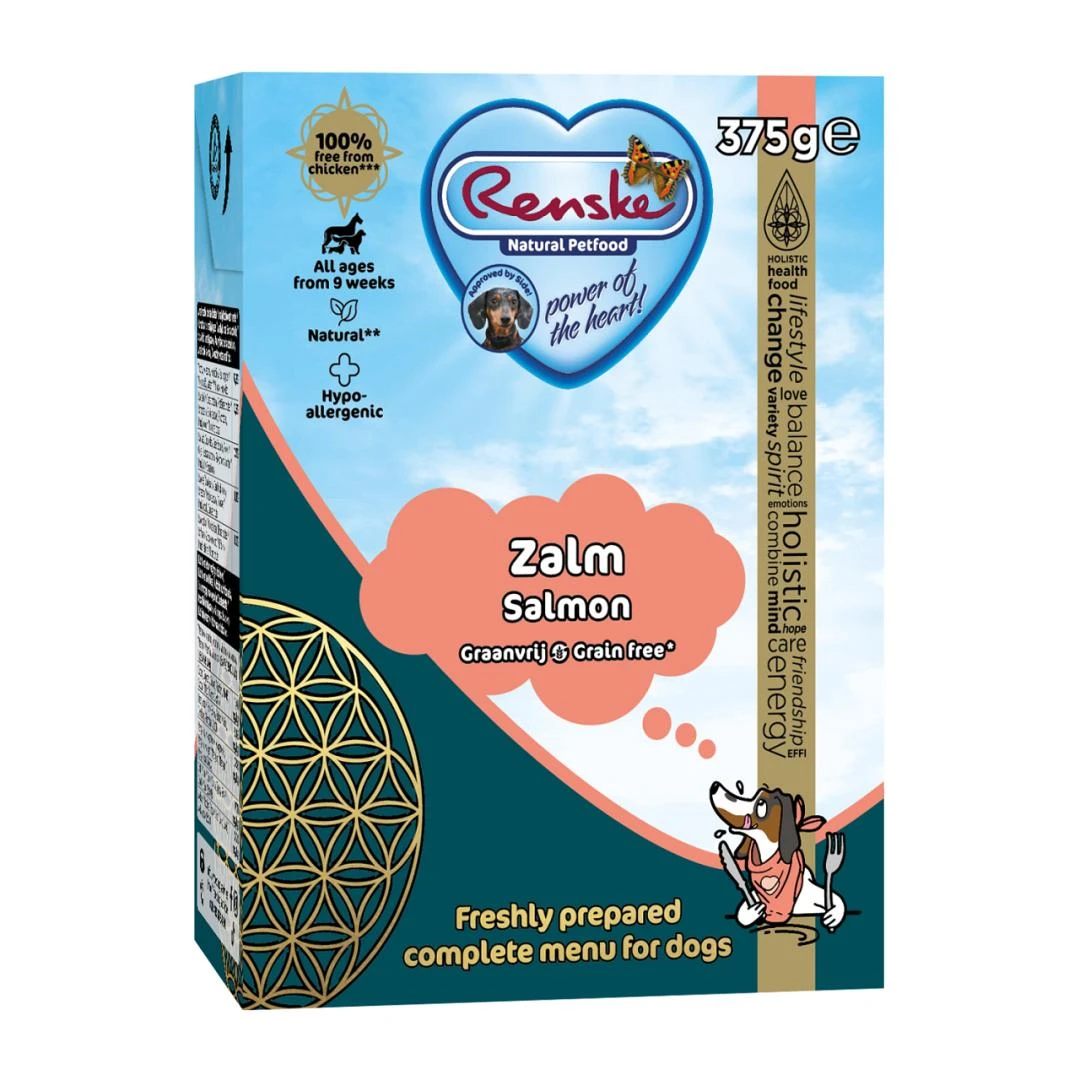 Renske Vers Hondenvoer Zalm Graanvrij 375 Gr 1 Renske Vers Hondenvoer Zalm Graanvrij 375 Gr