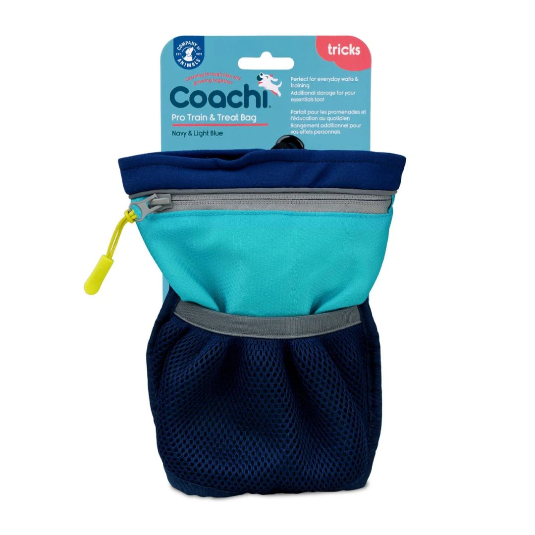 Coachi Train & Treat Bag Pro Navy/Light Blue 1 Coachi Train & Treat Bag Pro Navy/Light Blue