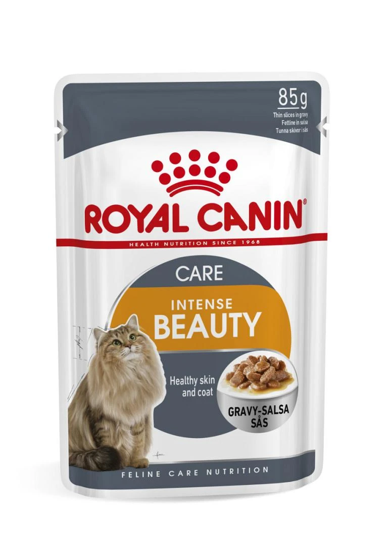 Royal Canin Kattenvoer Intense Beauty In Gravy 12 X 85 Gr 2 Royal Canin Kattenvoer Intense Beauty In Gravy 12 X 85 Gr - Afbeelding 2