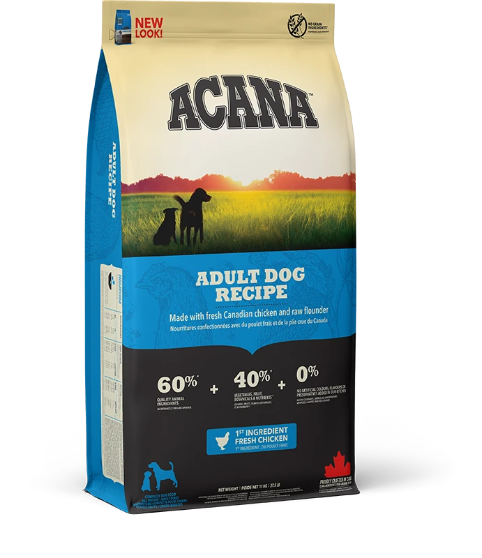 Acana Dog Hondenvoer Adult Recipe 17 Kg 1 Acana Dog Hondenvoer Adult Recipe 17 Kg