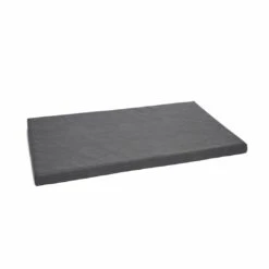 SnObbs Benchmatras Buffalo Cowboys Dark Grey -Beste Dierenwinkel Benchmat kunstleer snObbs darkgrey 4 schuinliggend