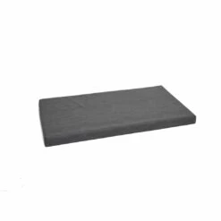 SnObbs Benchmatras Buffalo Cowboys Dark Grey -Beste Dierenwinkel Benchmat kunstleer snObbs darkgrey maat2 schuin