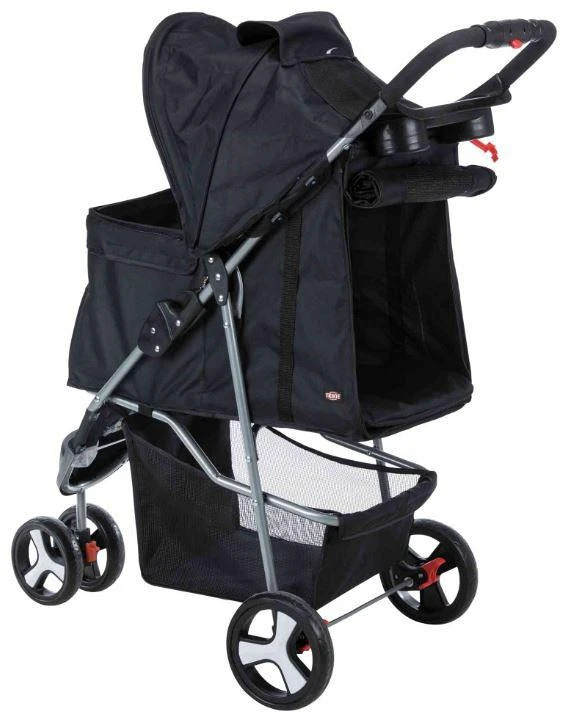 TRIXIE Hondenbuggy Zwart 2 TRIXIE Hondenbuggy Zwart - Afbeelding 2