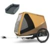 Croozer Hondenfietskar Dog Tammo Geel + Gratis Kussen