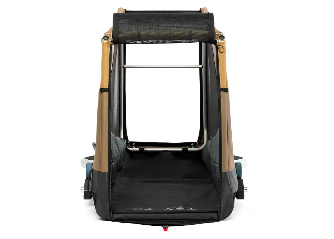 Croozer Hondenfietskar Dog Tammo Geel + Gratis Kussen 4 Croozer Hondenfietskar Dog Tammo Geel + Gratis Kussen - Afbeelding 4