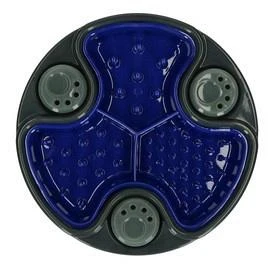 Eat Slow Live Longer Voerbak Puzzle And Feed Blue 1 Eat Slow Live Longer Voerbak Puzzle And Feed Blue