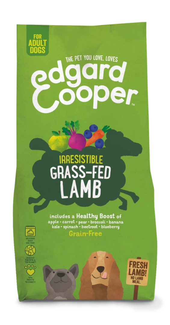 Edgard & Cooper Hondenvoer Adult Graslam 7 Kg 1 Edgard & Cooper Hondenvoer Adult Graslam 7 Kg