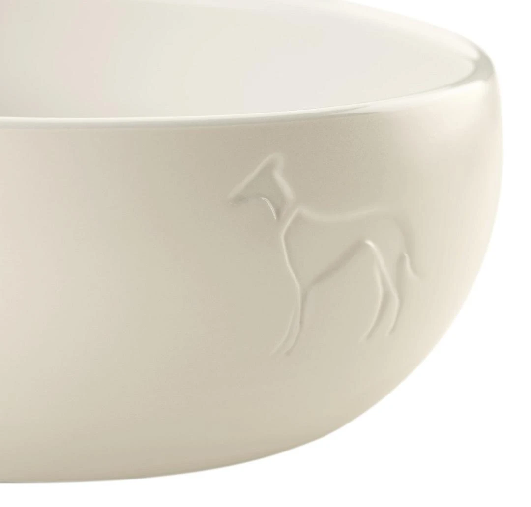 Hunter Voerbak Lund Wit 2 Hunter Voerbak Lund Wit - Afbeelding 2