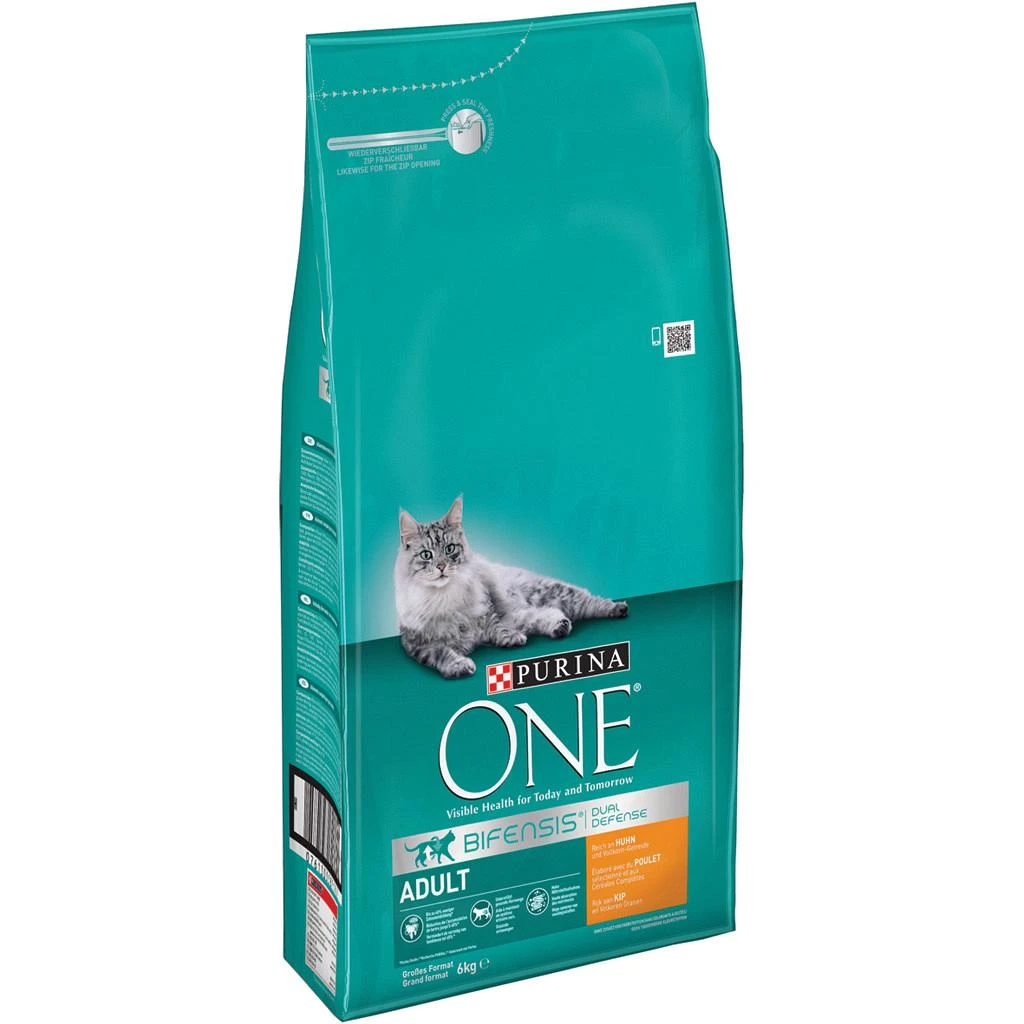 One Kattenvoer Adult Kip En Volkoren Granen 6 Kg 1 One Kattenvoer Adult Kip En Volkoren Granen 6 Kg