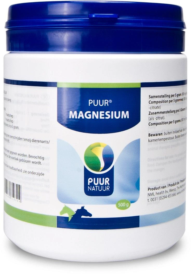 PUUR Magnesium 500 Gr 1 PUUR Magnesium 500 Gr