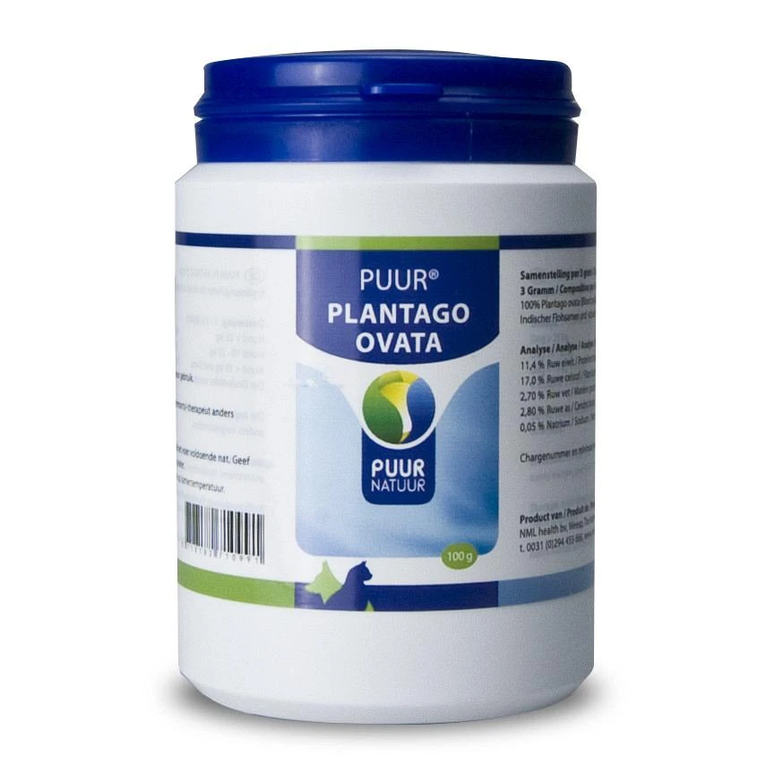 PUUR Plantago Ovata 100 Gr 1 PUUR Plantago Ovata 100 Gr