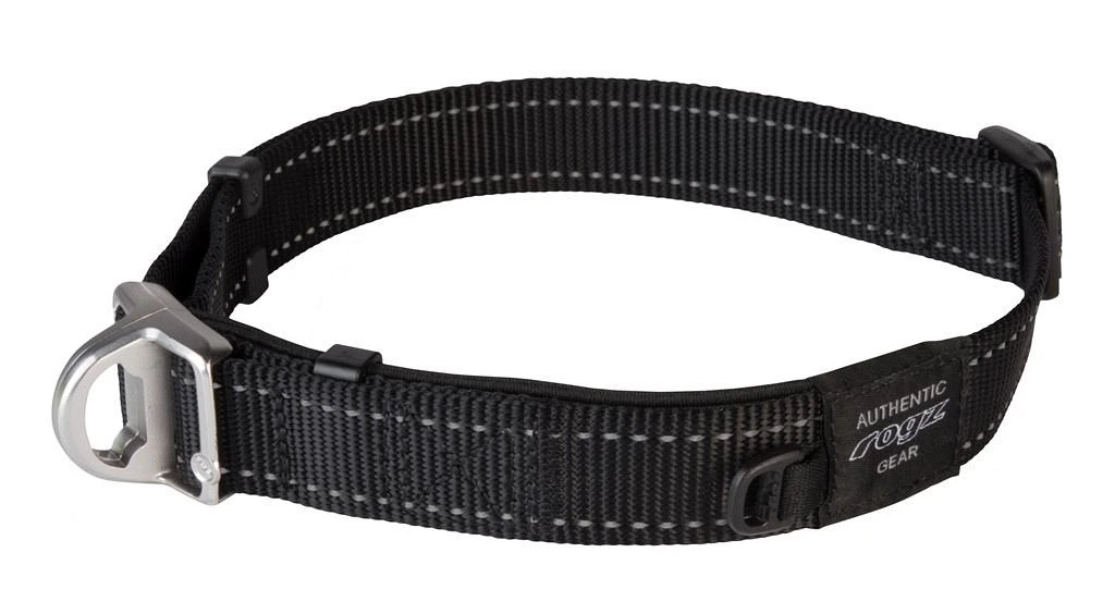 Rogz Beltz Utility Halsband Safety Black 3 Rogz Beltz Utility Halsband Safety Black - Afbeelding 3