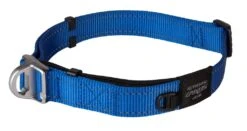 Rogz Beltz Utility Halsband Safety Blue -Beste Dierenwinkel RHBS25BDET0